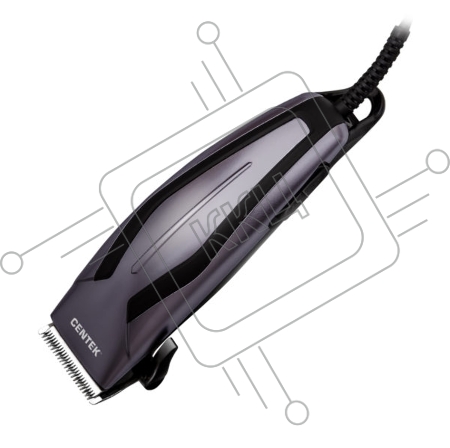 Машинка для стрижки волос Centek CT-2128 черный/фиолетовый