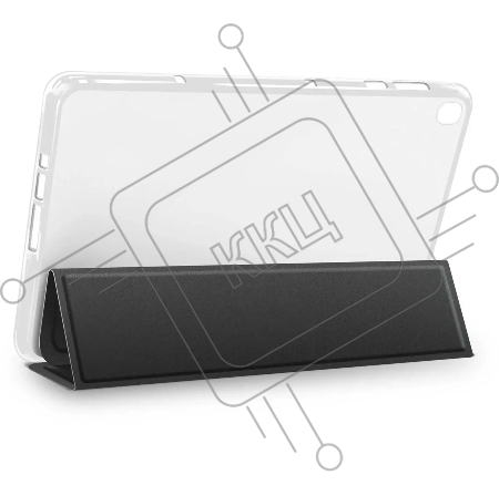 Чехол BoraSCO для Huawei MatePad T10s Tablet Case Lite искусственная кожа черный (40231)