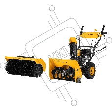 Гибридная снегоуборочная машина с функц. подметания SWB-800, 212 сс, руч. старт, 2 насадки Denzel Гибридная снегоуборочная машина с функц. подметания SWB-800, 212 сс, руч. старт, 2 насадки Denzel
