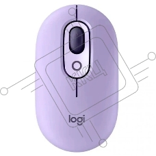 Мышь беспроводная Logitech POP MOUSE, purple (910-006422)