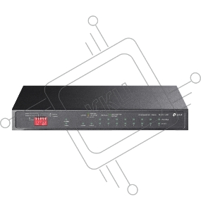 Сетевой коммутатор TP-LINK 1xSFP 1xRJ45 Количество портов PoE+ 6 123 Вт TL-SG1210PP
