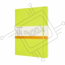 Блокнот Moleskine Classic XL,192 страниц, лаймовый, в линейку