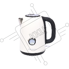 Чайник электрический Oursson KE1752M 1.7л. 2200Вт слоновая кость корпус: металл/пластик (KE1752M/IV)