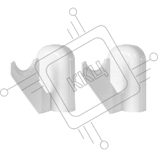 Комплект настенных регулируемых кронштейнов Royal Thermo Design 80, белые