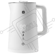 Умный Wi-Fi чайник электрический Halsa HLS-K-104 пластиковый, белый
