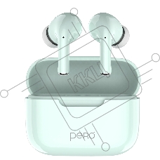 Беспроводные наушники PERO TWS06 COMFORT Light green