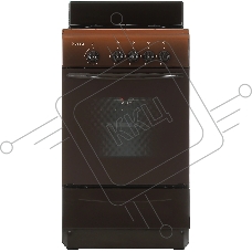 Плита газовая Gefest ПГ 3200-08 К36 коричневый, конфорок 4 шт, духовка 42 л, 50 см x 85 см x 53 см