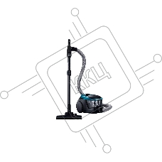 Пылесос Samsung VC18M3140VN/EV зеленый, 380/1800 Вт, уборка сухая, пылесборник контейнер, 2 л