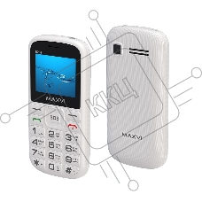 Мобильный телефон Maxvi B201 белый