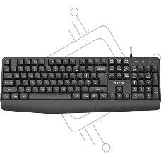 Проводная Клавиатура Philips SPK6237, USB 2.0 104 клав, высокие кн., русская заводская раскладка, чёрный