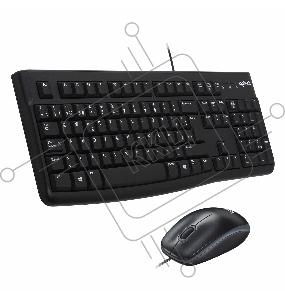 Комплект Logitech Desktop MK121 цвет черный, USB, RTL