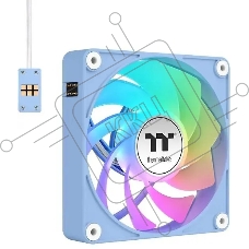 Комплект вентиляторов для корпуса Thermaltake CT120 EX ARGB Sync (3 шт.) голубой, 120 мм, 2000 об/мин, 28.5 дБ, 4 pin