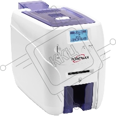 Принтер пластиковых карт Pointman Nuvia N20 300 dpi, до 600 карт/час, USB, Ethernet, RS-232, белый
