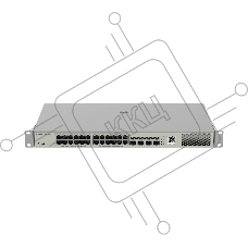 Коммутатор Ruijie Reyee RG-NBS3100-24GT4SFP-P-V2, 24×1 Гбит/с PoE + 4×1 Гбит/с SFP Uplink, управляемый