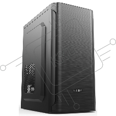 Компьютерный корпус CBR PCC-MATX-MX10-400W2 Компьютерный корпус mATX Minitower MX10, c БП PSU-ATX400-08EC (400W/80mm), 2*USB 2.0, HD Audio+Mic, Black