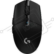 Мышь беспроводная Logitech G304 Lightspeed черный, 12000 dpi, радиоканал, USB, кнопки - 6