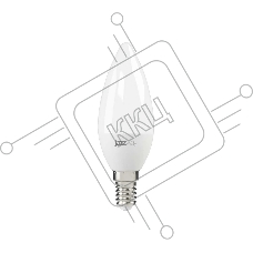 Лампа светодиодная JazzWay PLED-SP C37 7Вт свеча 5000К холод. белый E14 560лм 230В