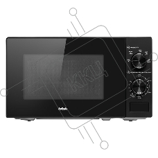 Микроволновая печь BBK 20MWS-762M/B черный, 20 л, 700 Вт, переключатели - поворотный механизм