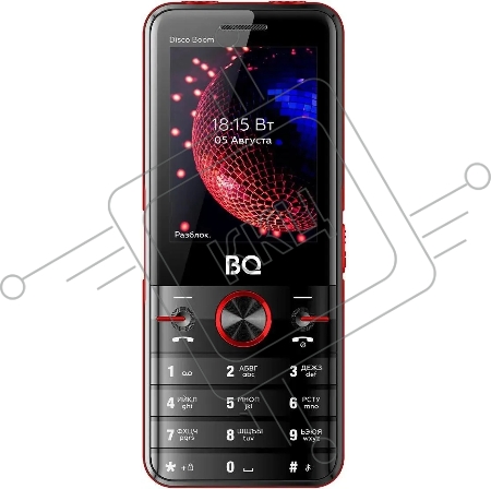Смартфон BQ 2842 Disco Boom Black+Red