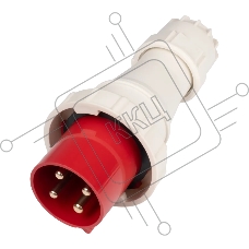 Вилка переносная PPC 034 3Р+РЕ 63А 380В IP67 Jazzway