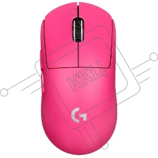 Мышь беспроводная Logitech G PRO X Superlight 2 розовый, 32000 dpi, радиоканал, USB, кнопки - 5