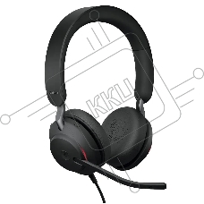 Гарнитура Jabra Evolve2 40 SE Stereo MS  черный