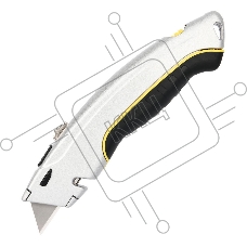 Нож Deli Универсальный нож с Т-образным лезвием Deli DL410 19мм, длина 170мм, в комплекте 3 лезвия SK5, алюминиевый корпус резиновой вставкой