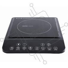 Плита настольная электрическая Centek CT-1517 черный, 2 кВт, индукция, конфорки - 1, стеклокерамика, сенсор