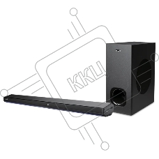 Акустическая система ELTRONIC Саундбар SOUNDBAR 2.1 3000W (20-16) черный