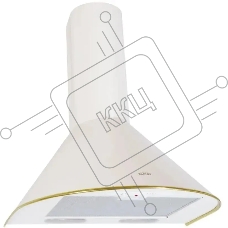 Вытяжка каминная Elikor Эпсилон 50П-430-П3Л топленое молоко/золотистый, 50 см, 430 куб. м/ч, 54 дБ