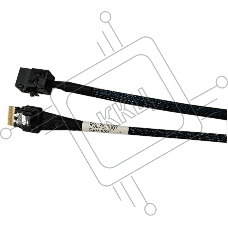 Кабель Amphenol  RSL38-1067  Slimline SASx4 (SFF8654) -to- HD MiniSAS x4 (SFF8643) 100cm 
