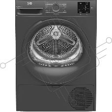 Сушильная машина Beko BM3T37220A черный, 7 кг, сушка - тепловой насос, программ - 15, 59.8 x 84.6 x 54.5 см