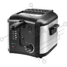 Фритюрница Kitfort КТ-2024 1600Вт черный/серебристый