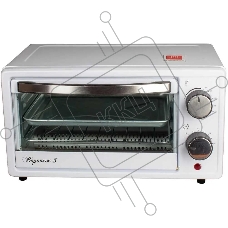 Мини-печь Великие Реки Воронеж-5, 900 Вт, 9 литров, таймер на 60 минут, функции духовки, гриля, тостера, быстрый нагрев, компактный размер