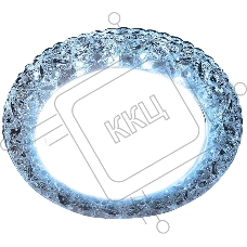 Точечный светодиодный светильник Ambrella Light хром/прозрачный GX53+3W/LED COLD/ G308 CL/CLD
