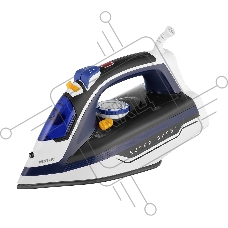 Утюг Centek CT-2350 синий, 2600 Вт, 45 г/мин, удар 145 г/мин, 350 мл