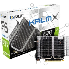 Видеокарта Palit RTX3050 KALMX NVIDIA GeForce RTX 3050 6Gb PCI-E 4.0 96bit GDDR6 1042/14000 DVIx1 HDMIx1 DPx1 HDCP Ret