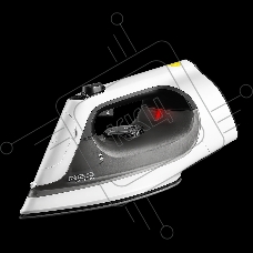 Утюг Red Solution C300, 1400Вт, белый/серый
