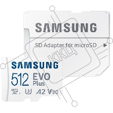 Флеш карта Samsung EVO Plus microSDXC 512Gb MB-MC512KA/EU