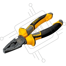 Плоскогубцы комбинированные Denzel 165 мм, трехкомпонентные рукоятки