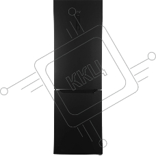 Холодильник Kraft TNC-NF503D черная сталь мат., двухкамерный 245/97л, морозилка снизу, No Frost
