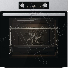 Встраиваемый электрический духовой шкаф Gorenje BO6737E02X, 77 л, 300 °C, конвекция, электрический гриль, класс A