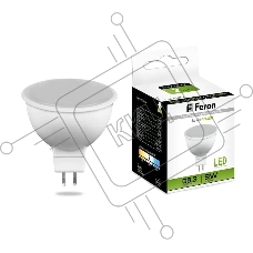 Лампа светодиодная FERON LB-560 (25840) 9W 230V G5.3 4000K MR16