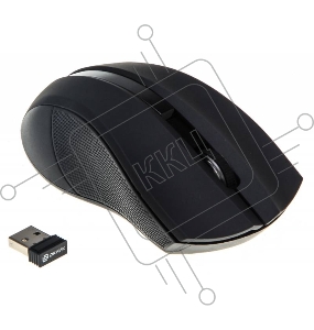 Мышь Oklick 615MW черный оптическая (1000dpi) беспроводная USB (2but)