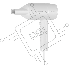 Фен Polaris PHD 2044Ti Quattro Ionic Белый/Серый