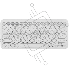Клавиатура Logitech K380, белый 920-009163
