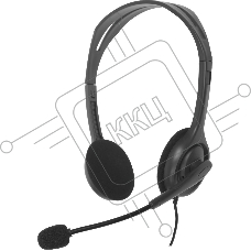 Гарнитура проводная Logitech Headset H110 grey (981-000472/981-000271)