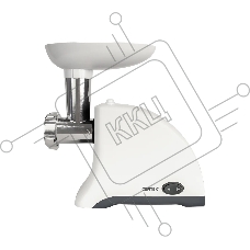 Мясорубка электрическая Centek CT-1609 белый, 1550 Вт, 2 кг/мин, реверс, защита от перегрузки, насадки - 2