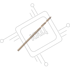 Сверло PATRIOT EXPERT по металлу, Р6М5К5, 1,5 мм, упаковка 10шт