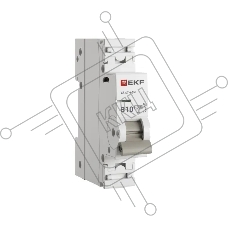 Выключатель автоматический EKF M634110B 1п B 10А 4.5кА ВА 47-63N PROxima